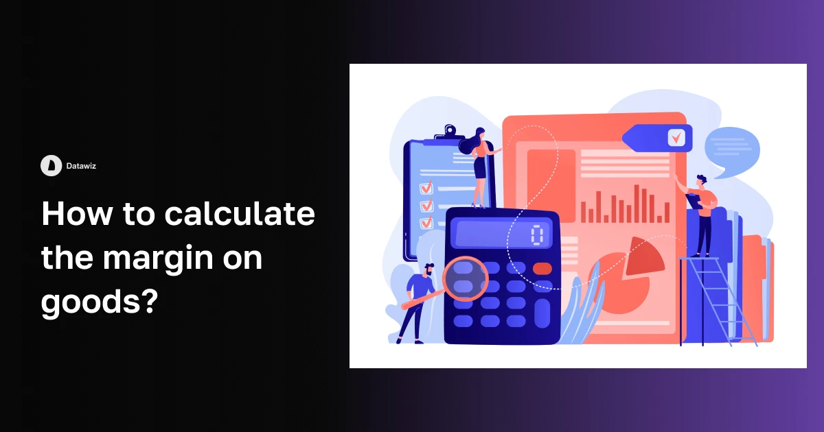 How to calculate the margin on goods?