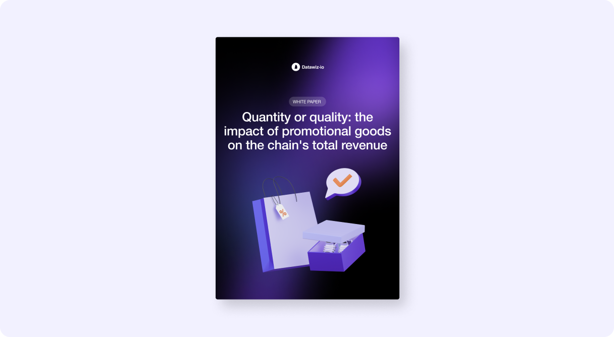 Quantity or quality: the impact of promotional goods on the chain's total revenue