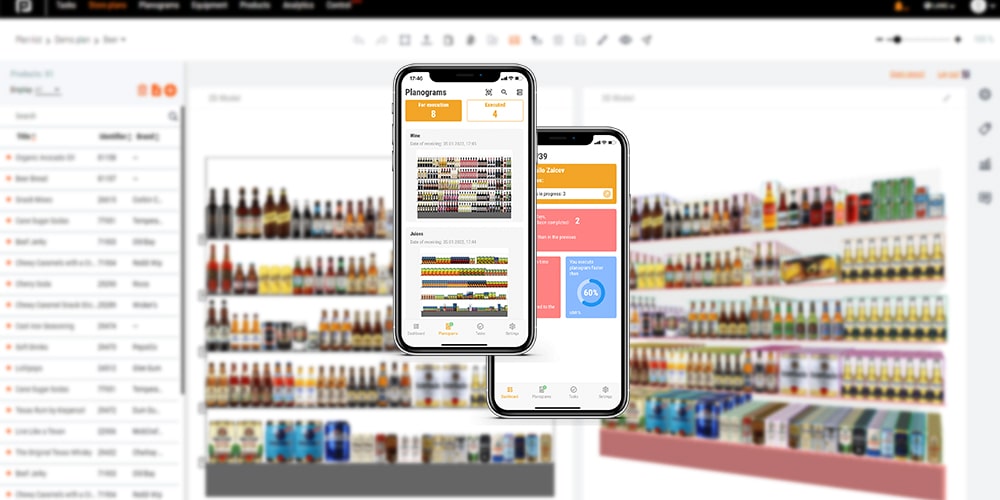 Мобільний додаток для планограм PlanoHero Layout