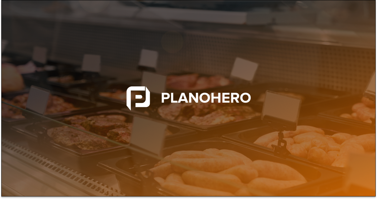 Disposición de la carne y los embutidos en una tienda